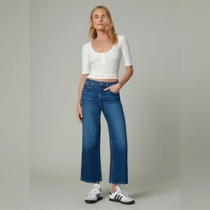 Anthropologie Joes Jeans Classic Blue Wide Leg Women's Jeans size 25